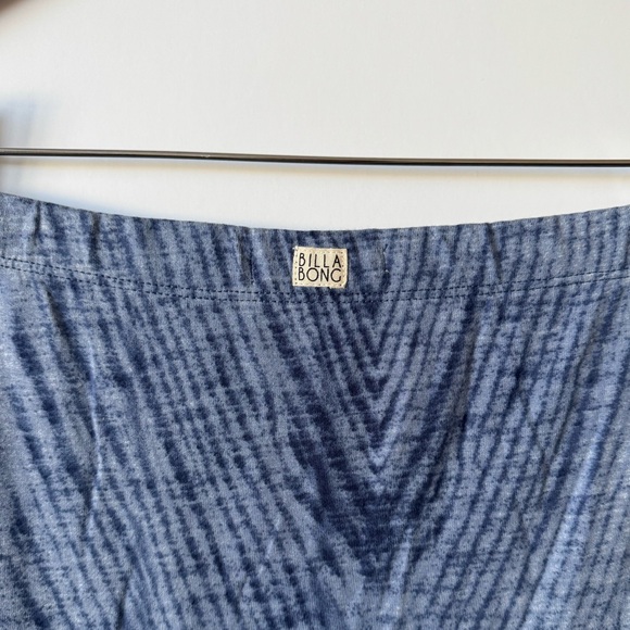 Billabong Blue Maxi Skirt High Slit NWT - Picture 8 of 9